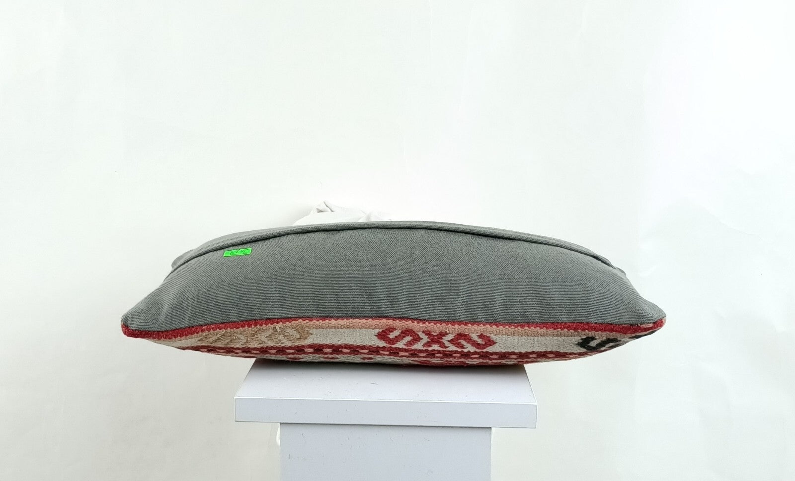 Turkish Cushion Cover 8"x16" Handmade Vintage Boho Ethnic Throw Pillow Case 2623