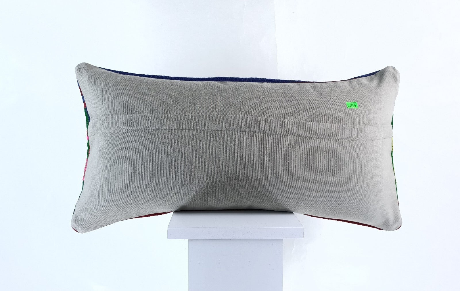 12x24 Kilim Lumbar Cushion Cover Turkish Tribal Vintage Ethnic Pillow E896