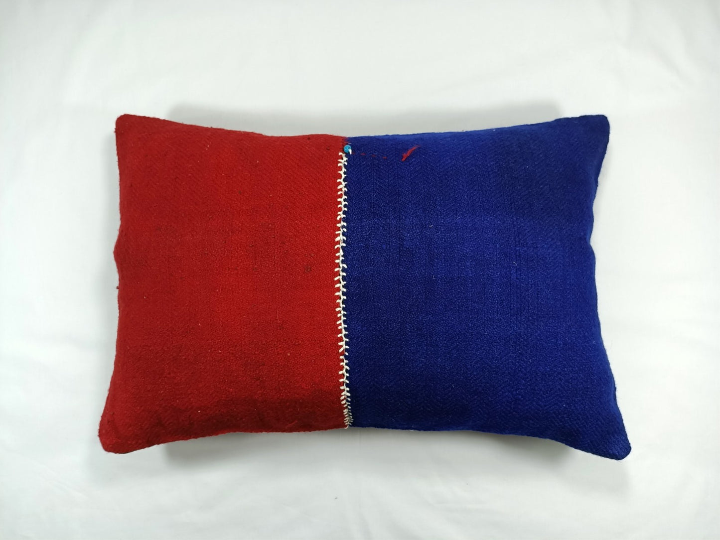 Kilim Pillow Cover 16x24 Tribal Vintage Turkish Carpet Lumbar Pillow Cover E45