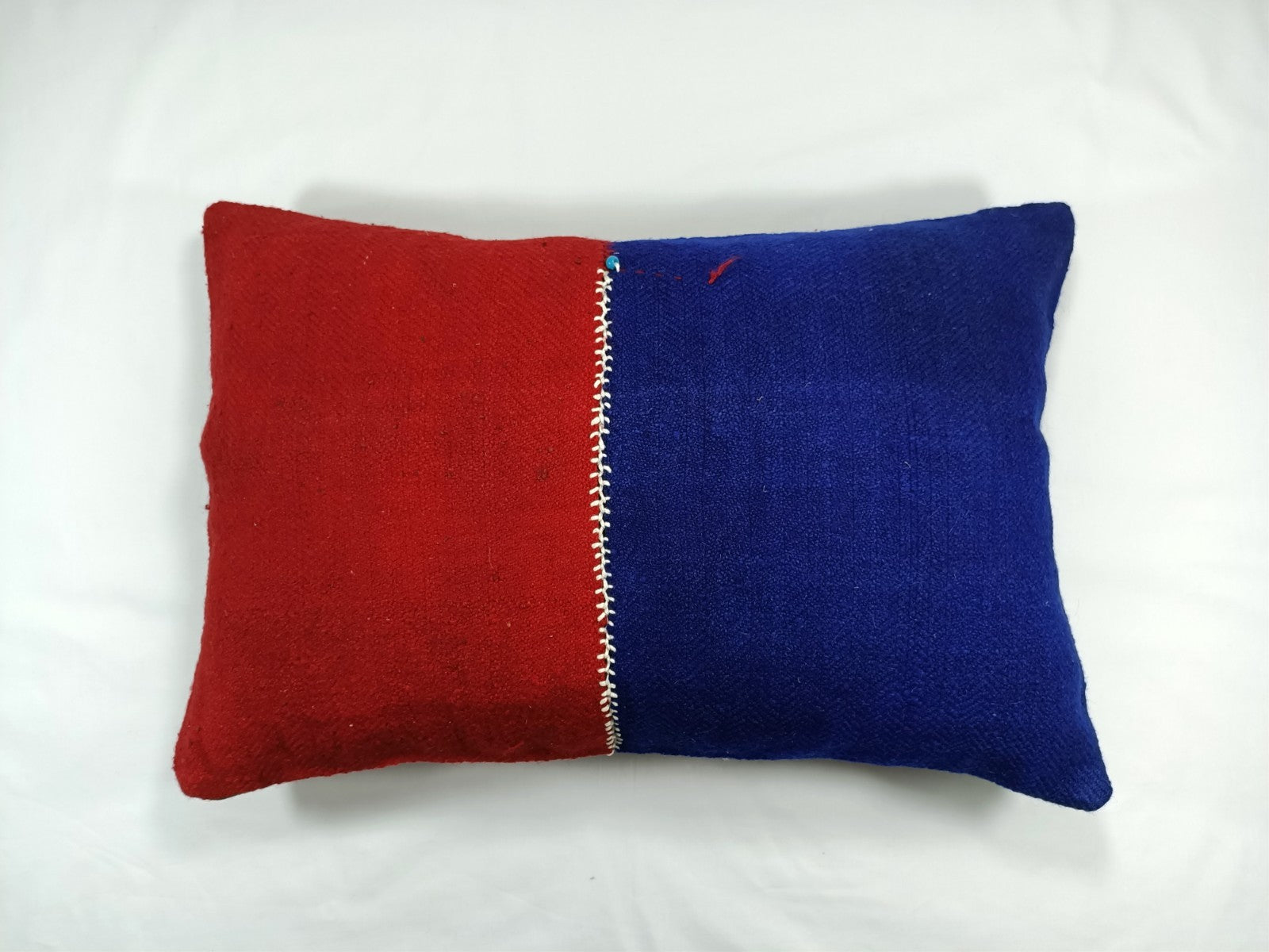 Kilim Pillow Cover 16x24 Tribal Vintage Turkish Carpet Lumbar Pillow Cover E45