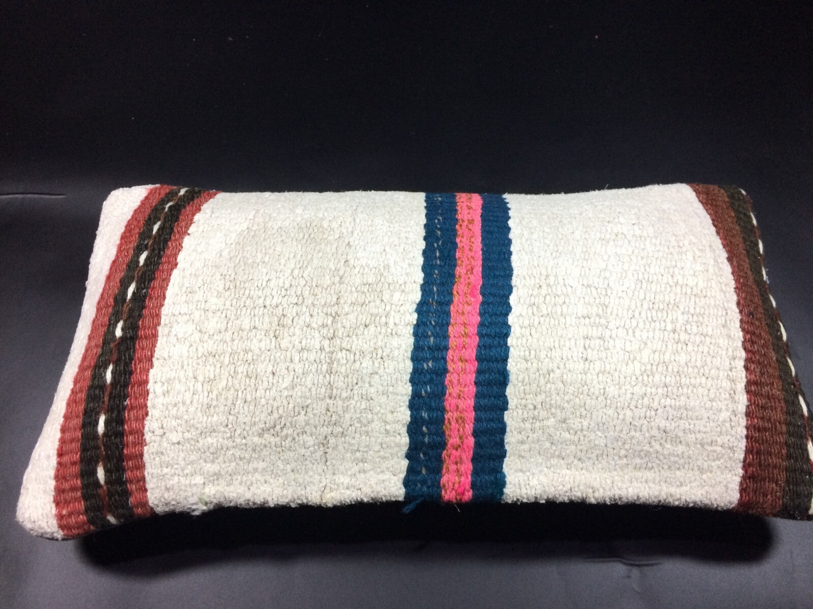 Turkish Cushion Cover 8"x16" Handmade Vintage Boho Ethnic Throw Pillow Case 1460