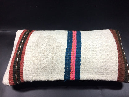 Turkish Cushion Cover 8"x16" Handmade Vintage Boho Ethnic Throw Pillow Case 1460