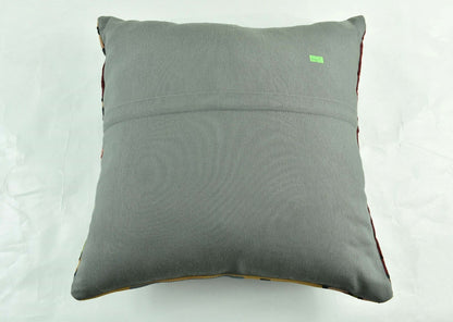 20x20 Kilim Pillow Cover Handmade Vintage Oushak Kilim Cushion Cover A1895