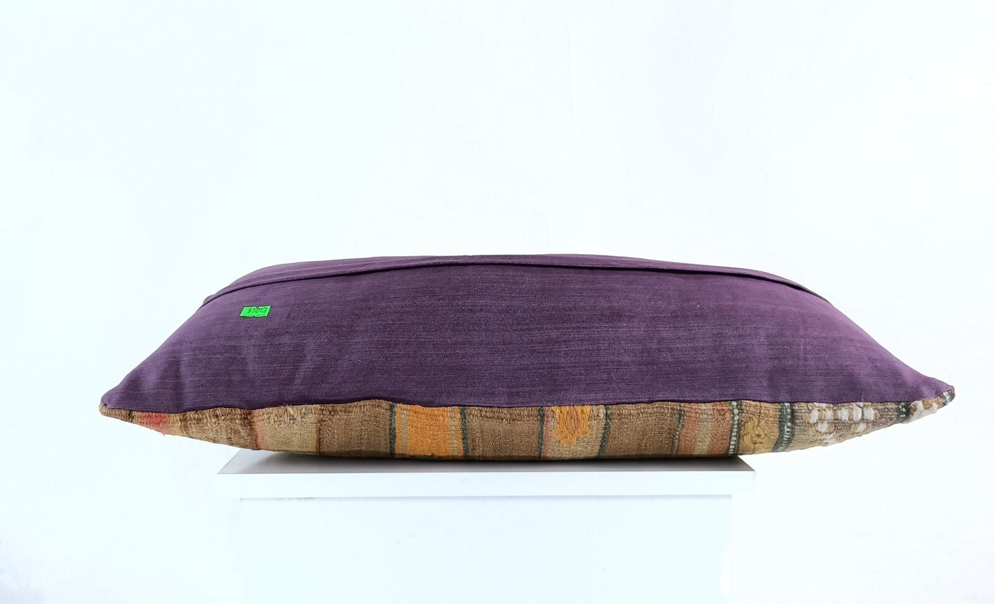 Handmade Turkish Kilim Pillow Cover 12x24 Ethnic Boho Sofa Lumbar Cushion E1018