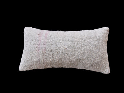 10x20 Kilim Lumbar Pillow Cover Vintage Ethnic Oushak Kilim Pillow Cover 3344