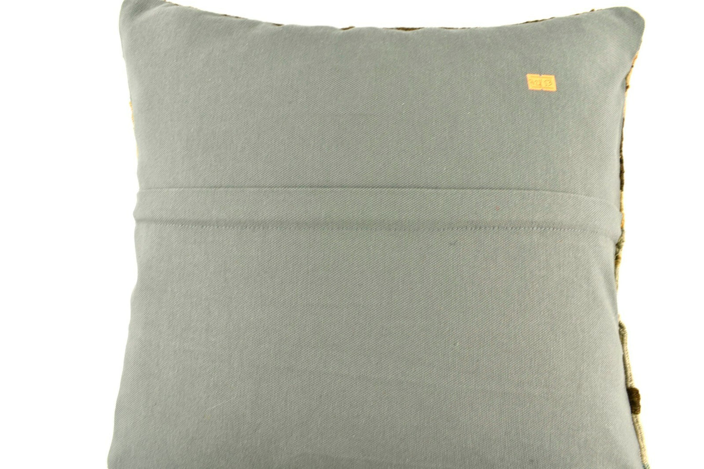 18x18 Kilim Pillow Cover Handknotten Vintage Pillow Oushak Kilim Pillow  A2853