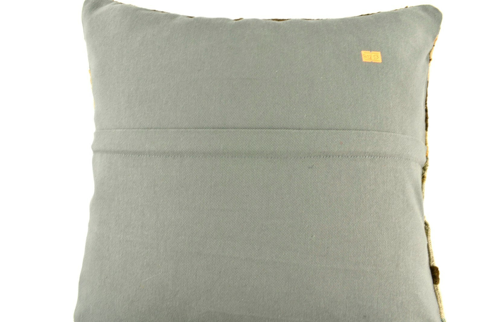 18x18 Kilim Pillow Cover Handknotten Vintage Pillow Oushak Kilim Pillow  A2853