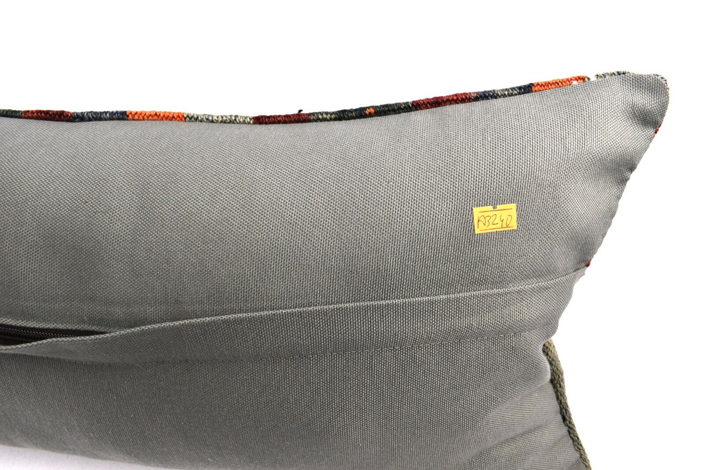 Kilim Pillow Cover 12x36 Handwoven Ethnic Vintage Handwoven Kilim Cushion A3240