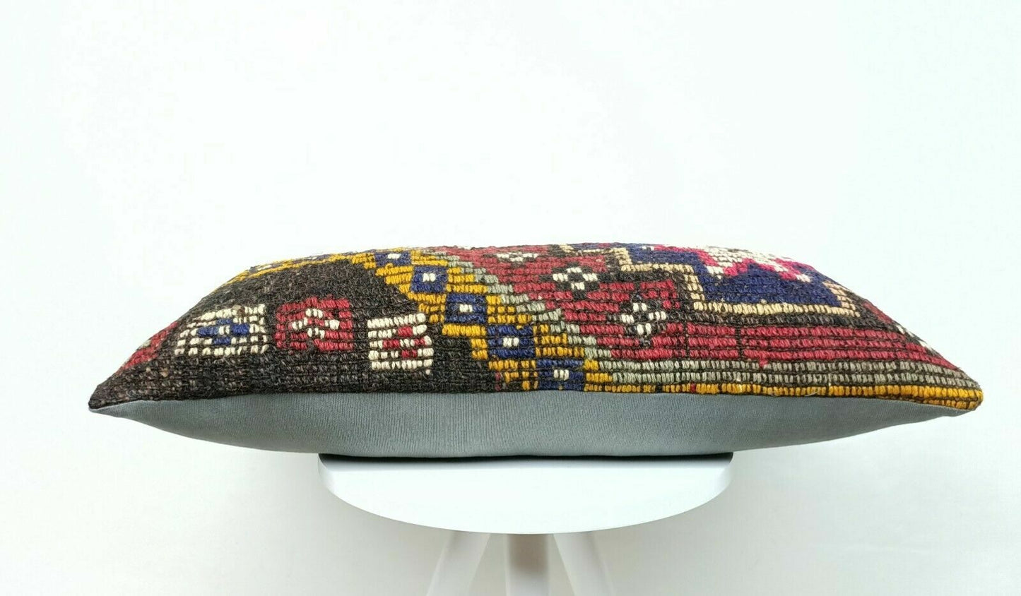 Ethnic Handmade Kilim Cushion Cover 12x24 Home Decorative Lumbar Pillow  E404