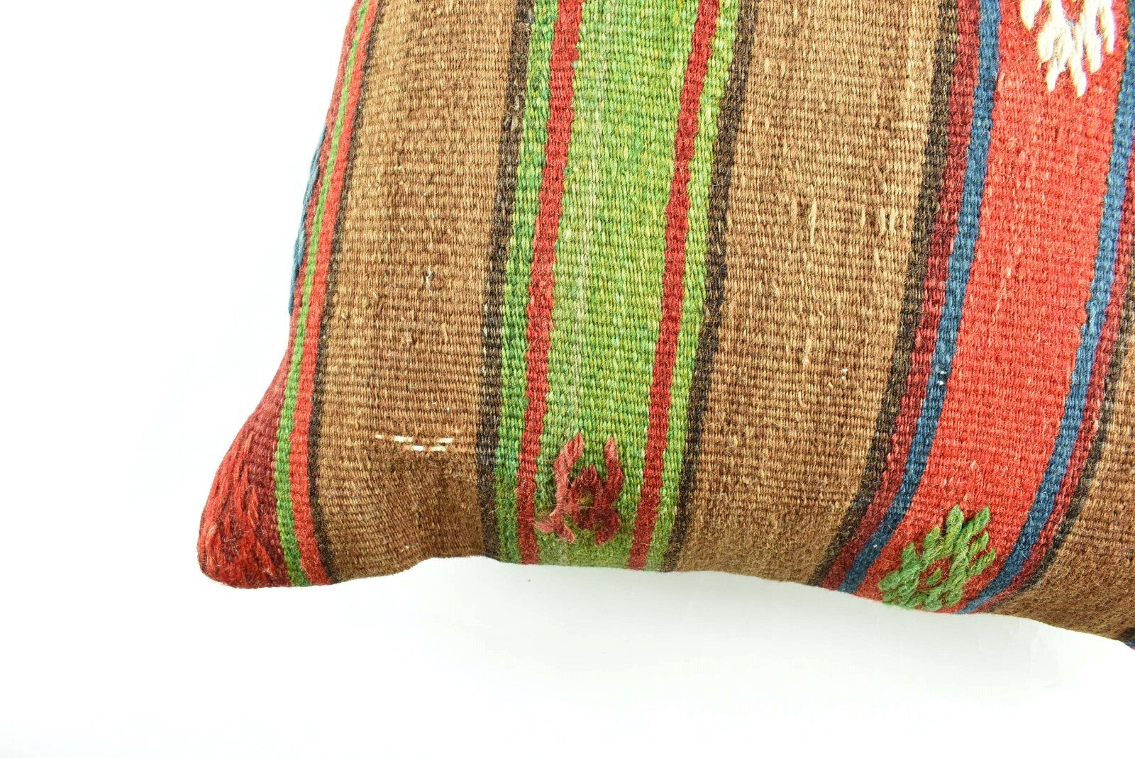 18"x18" Kilim Pillow Cover  Handmade Turkish Vintage Cushion Tribal Lumbar 2993