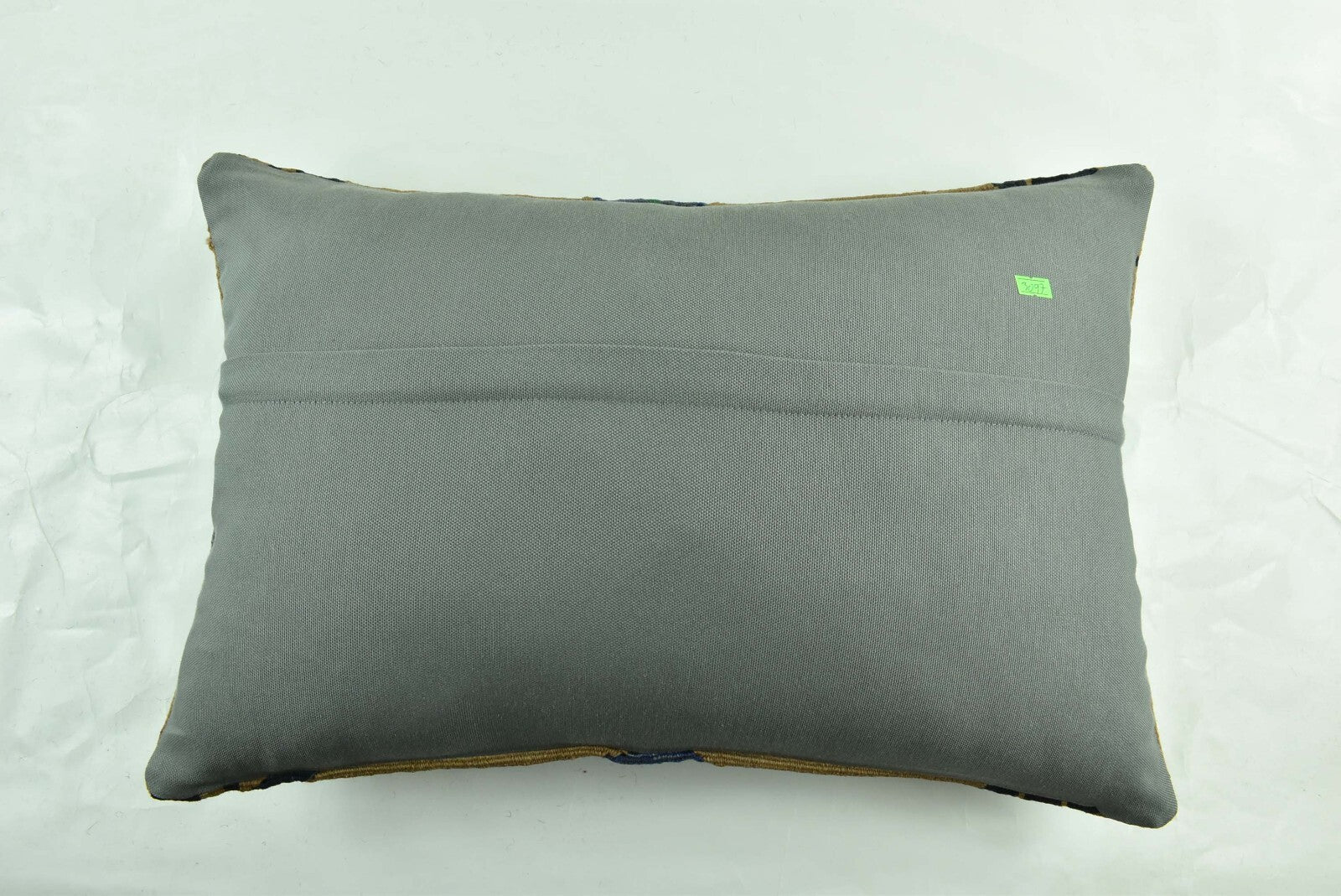 Kilim Pillow Cover 16x24 Tribal Vintage Turkish Carpet Lumbar Pillow Cover 3097