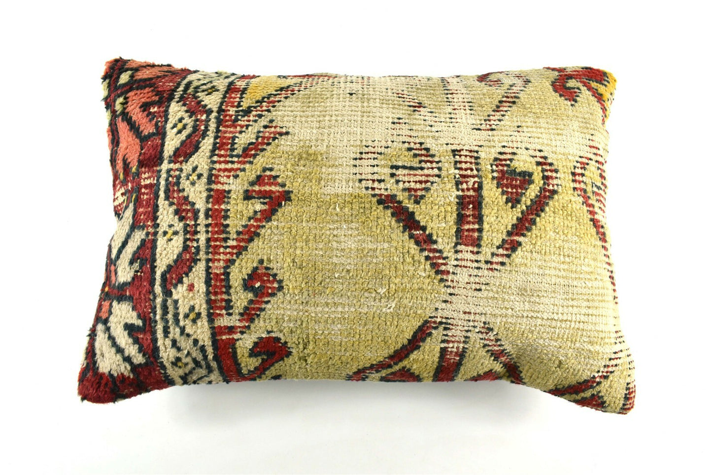16x24 Kilim Pillow Cover Handmade Vintage Anatolian Lumbar Cushion Cover A2682