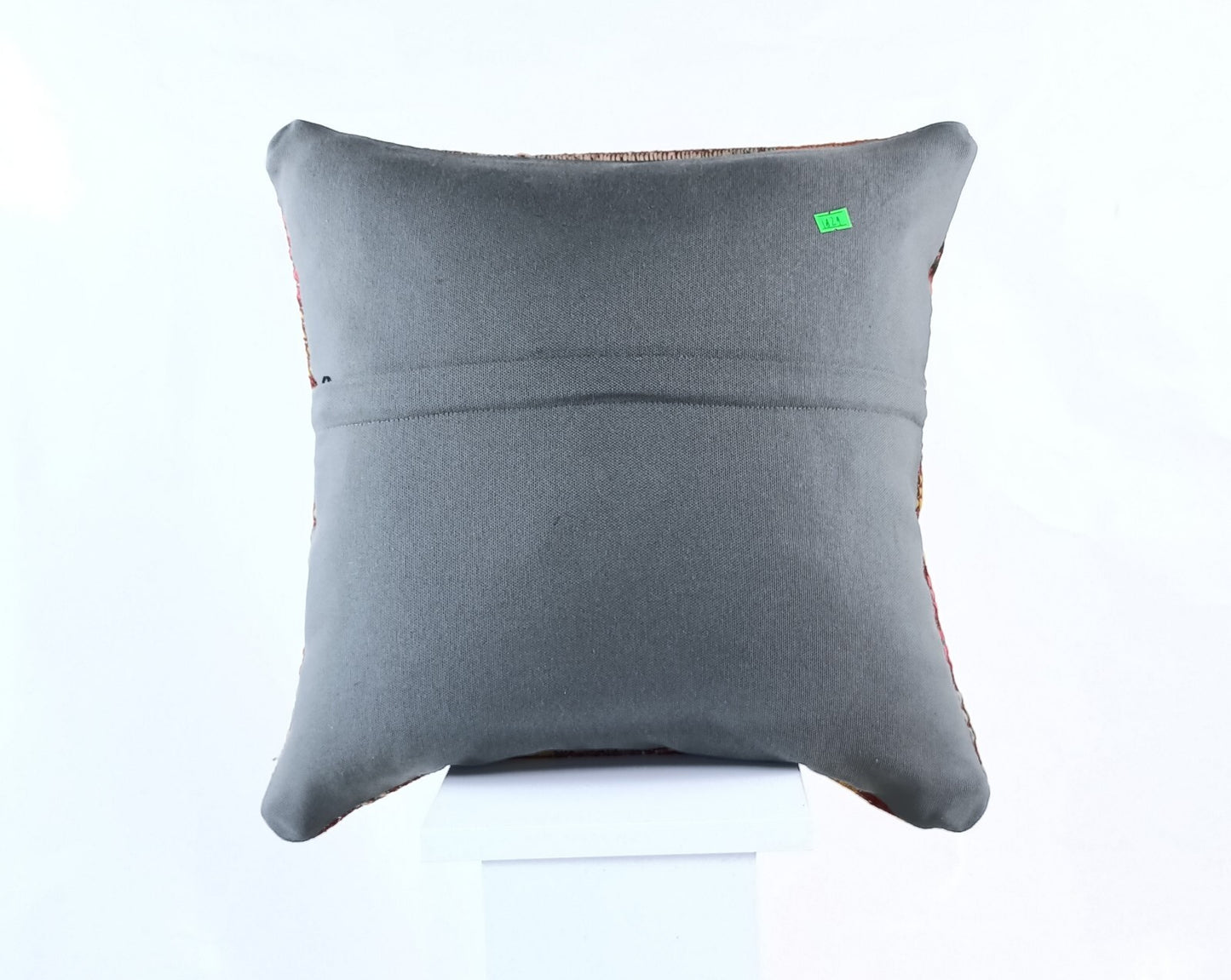 18"x18" Kilim Pillow Cover  Handmade Turkish Vintage Cushion Tribal Lumbar 1829