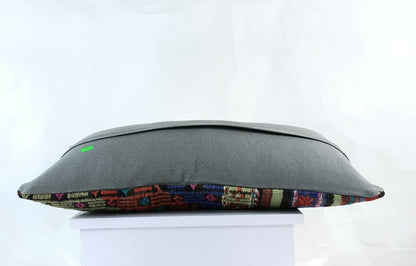 Handmade Turkish Kilim Pillow Cover 12x24 Ethnic Boho Sofa Lumbar Cushion E944