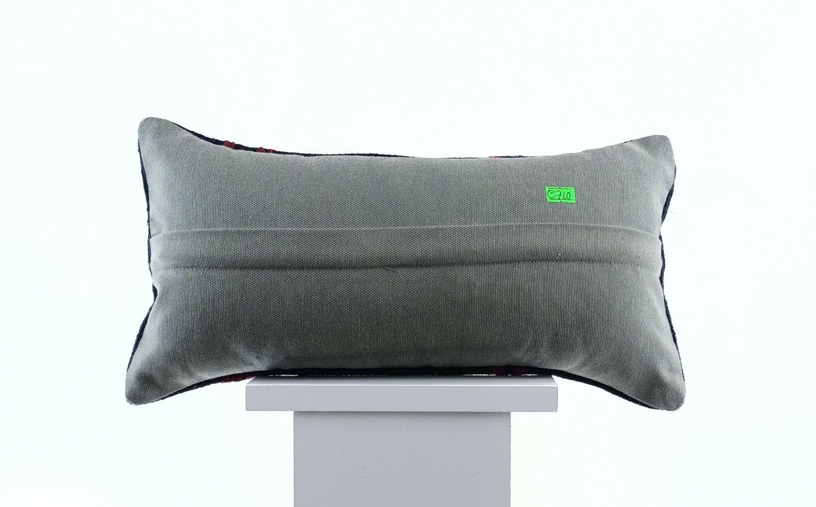 8"x16" Kilim Pillow Cover Turkish Handmade Home Decorative Neck Lumbar E720