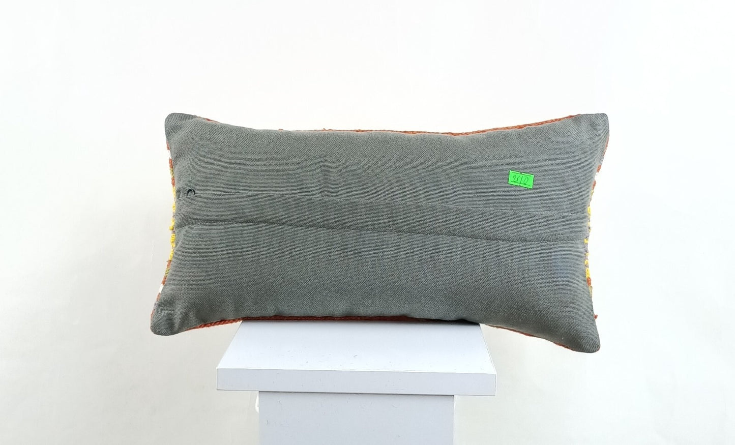 Turkish Cushion Cover 8"x16" Handmade Vintage Boho Ethnic Throw Pillow Case 2610