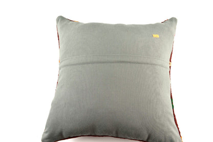 Oushak Kilim Pillow Cover 20x20 Handknotten Vintage Sofa Cushion Cover A2789