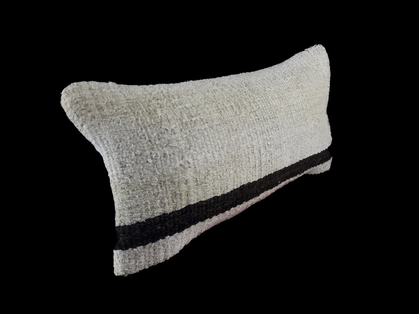 10x20 Kilim Lumbar Pillow Cover Vintage Ethnic Oushak Kilim Pillow Cover E1142