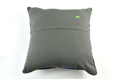 20x20 Kilim Pillow Cover Handmade Vintage Oushak Kilim Cushion Cover 3503