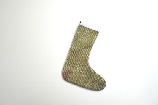 Kilim Christmas Stocking Vintage Rug Stocking Ethnic Decorative Xmas Socks S1012