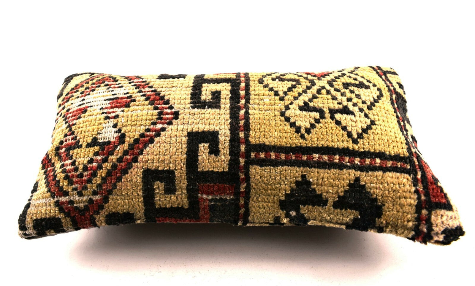8x16 Kilim Pillow Cover Vintage Tribal Oushak Kilim Ethnic Lumbar Cover A3000