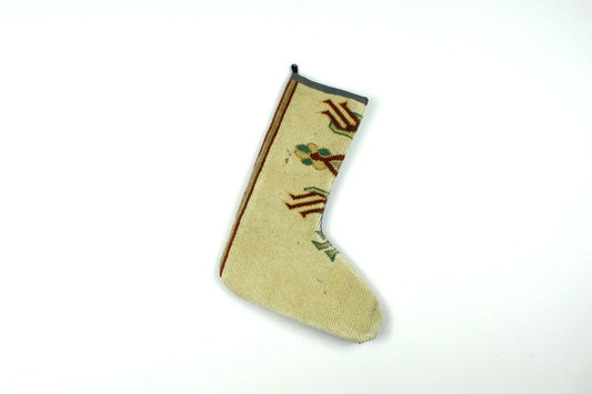 Kilim Christmas Stocking Vintage Rug Stocking Ethnic Decorative Xmas Socks S839