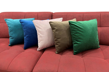 Velvet Throw Pillow Cover Soft Sofa Couch Home Decorative Double Sided Cushion