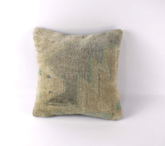 Kilim Pillow Cover 14x14 Vintage Home Decorative Sofa Couch Cushion 4264