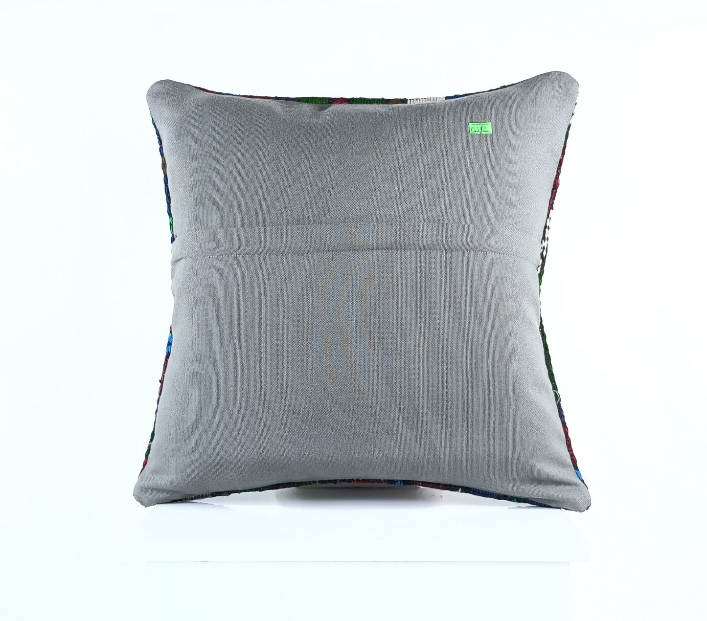 18"x18" Kilim Pillow Cover  Handmade Turkish Vintage Cushion Tribal Lumbar E1392