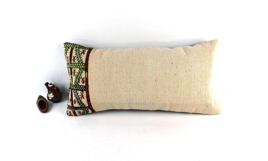 12x24 Kilim Pillow Cover Tribal Decorative Vintage Turkish Cushion Cover A2927