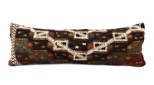 12x36 Kilim Pillow Cover Decorative Ethnic Vintage Long Lumbar Cushion A3242