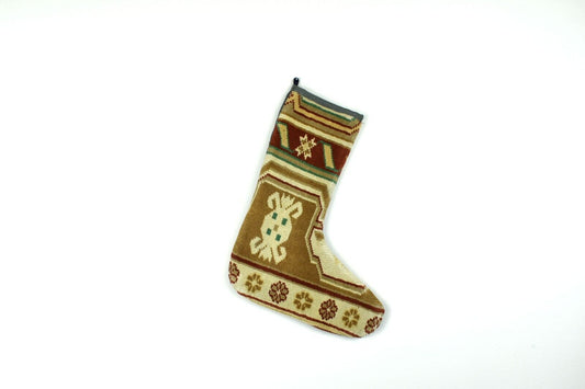 Kilim Christmas Stocking Vintage Rug Stocking Ethnic Decorative Xmas Socks S835