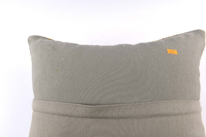 18"x18" Kilim Pillow Cover  Handmade Turkish Vintage Cushion Tribal Lumbar 4627