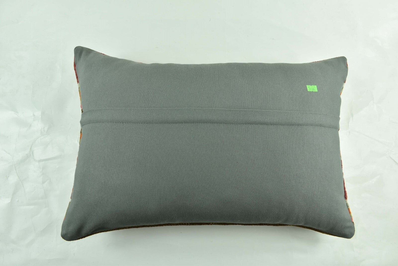 Kilim Pillow Cover 16x24 Tribal Vintage Turkish Carpet Lumbar Pillow Cover 3080