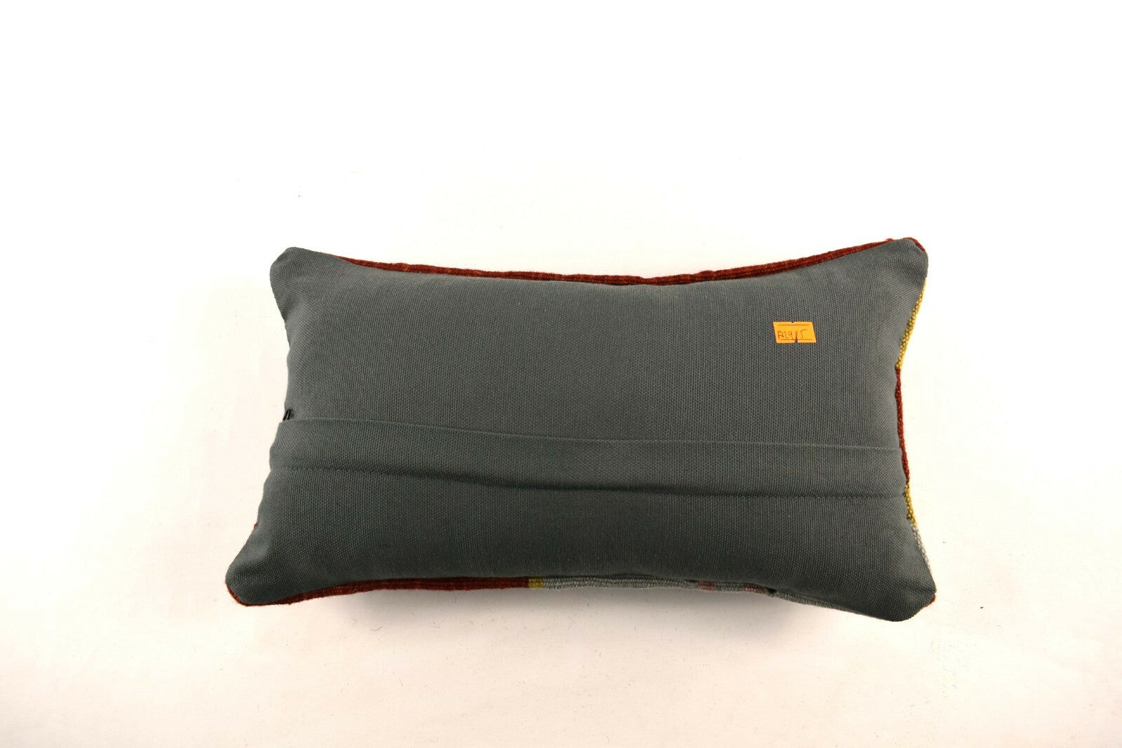 8x16 Kilim Pillow Cover Vintage Tribal Oushak Kilim Ethnic Lumbar Cover A2985