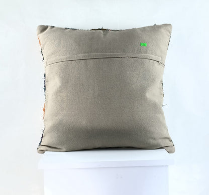 20x20 Kilim Pillow Cover Handmade Vintage Oushak Kilim Cushion Cover 2366