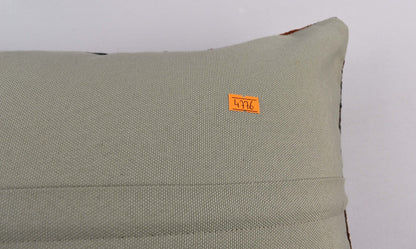 16x24 Kilim Pillow Cover Handmade Vintage Anatolian Lumbar Cushion Cover 4776