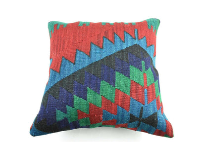 Kilim Pillow Cover 20x20 Home Decorative Handmade Ethnic Oushak Rug Pillow A1873