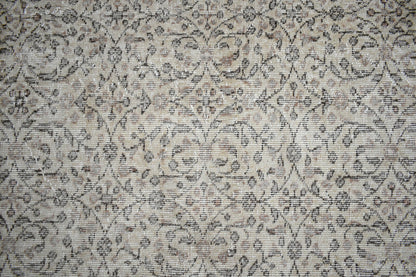 Faded Oushak Rug 5.8x3.8 ft Anatolian Rug Turkish Carpet Boho Floor Rug U06