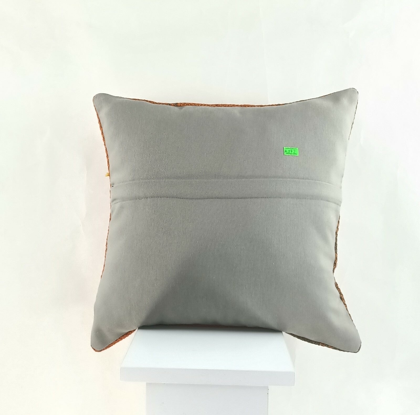 Kilim Pillow Cover 16x16 Oriental Traditional Handmade Boho Lumbar Cushion  A872