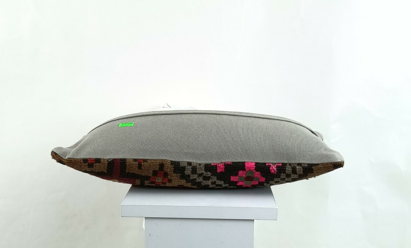 Kilim Pillow Cover 8x16 in Handmade Oriental Rug Tribal Ethnic Lumbar Case A1364