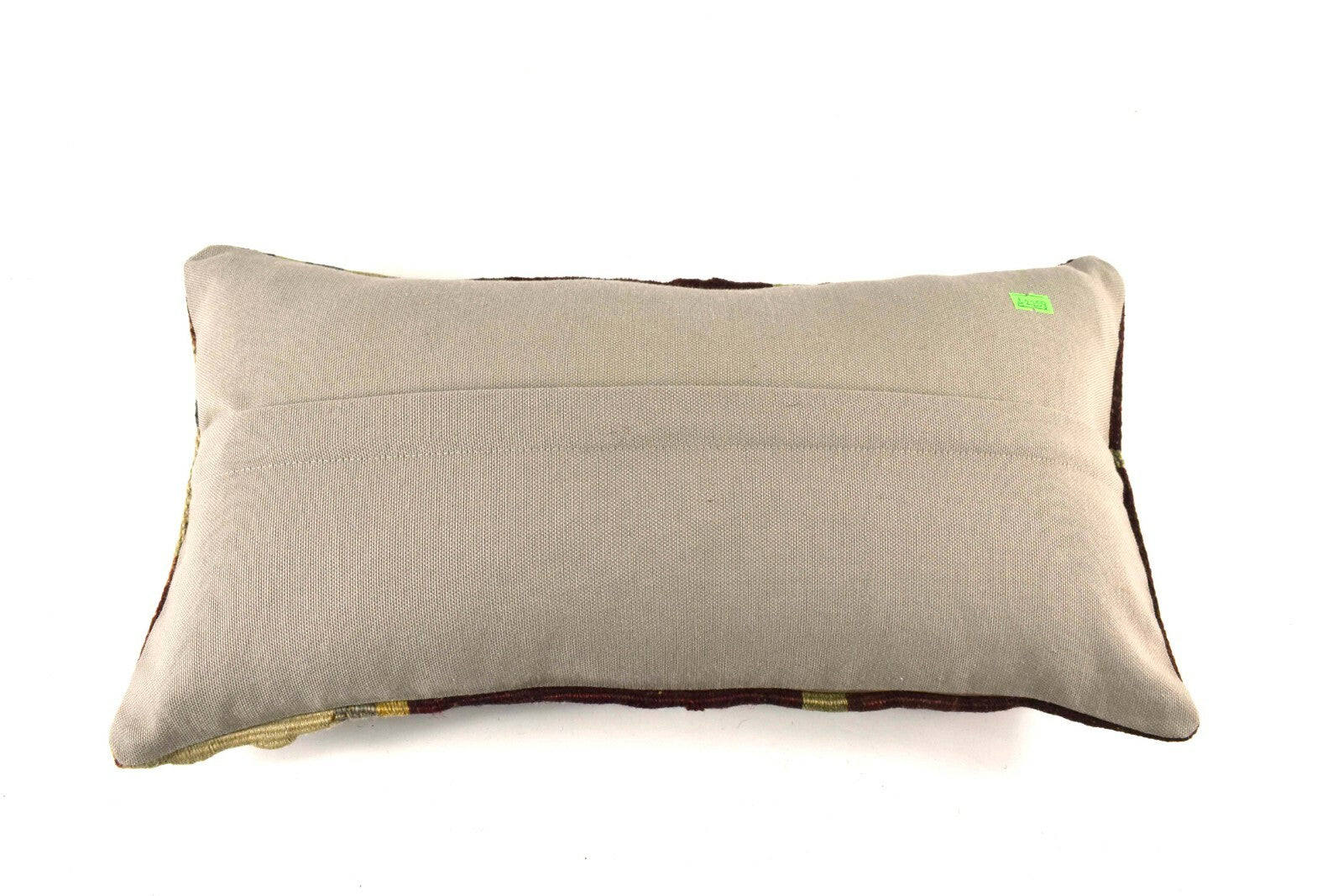 Kilim Lumbar Pillow Cover 10x20 Decorative Sofa Couch Handmade Cushion A2258