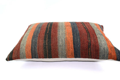 16x24 Kilim Pillow Cover Handmade Vintage Anatolian Lumbar Cushion Cover 4755