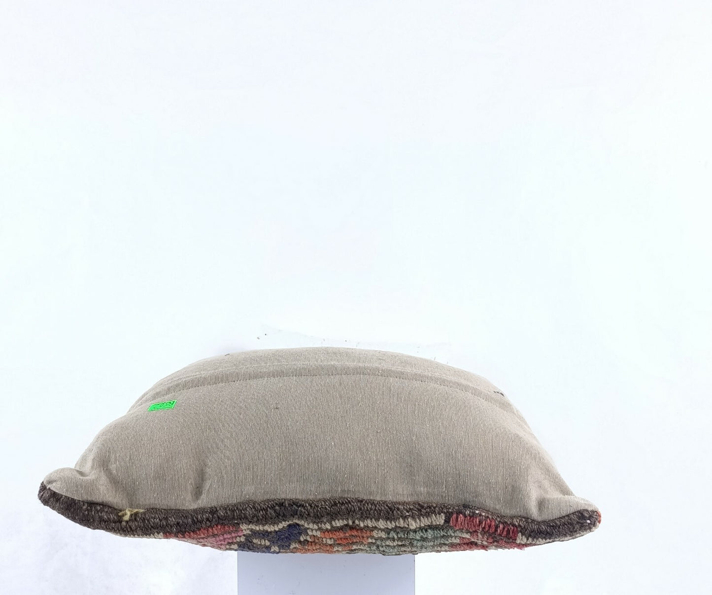  Turkish Kilim Pillow Cover 16x16 Home Decorative Wool Handmade Rug Cushion A502