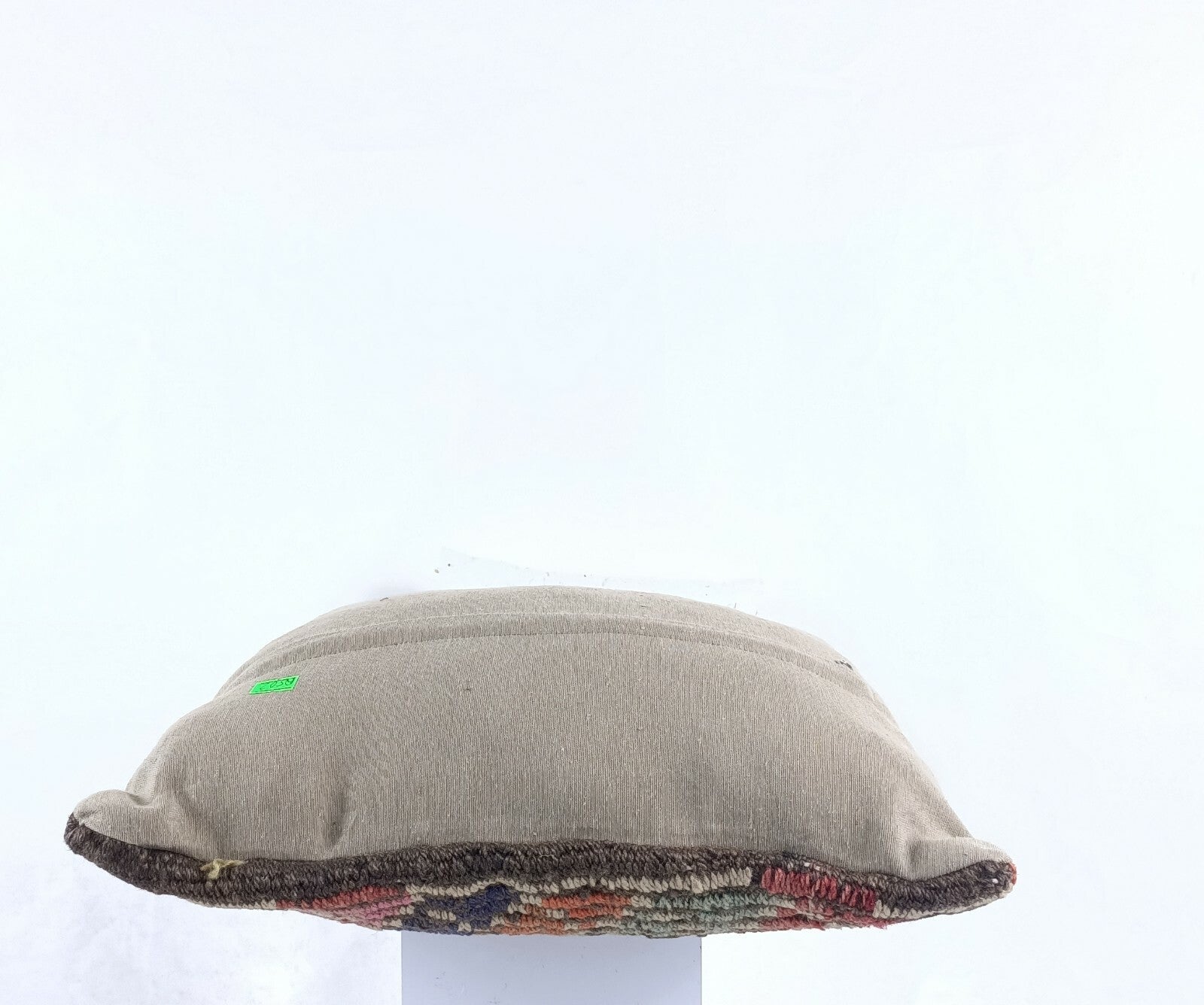  Turkish Kilim Pillow Cover 16x16 Home Decorative Wool Handmade Rug Cushion A502