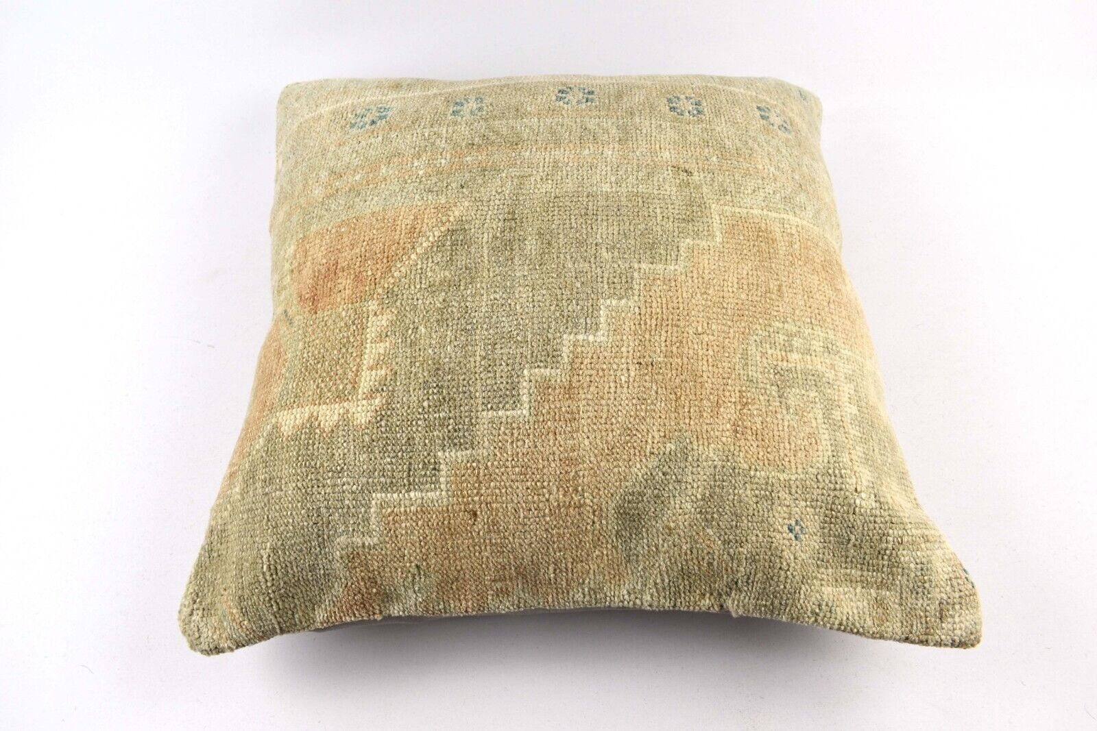 24x24 Kilim Pillow Cover Large Vintage Oushak Rug Ethnic Sofa Cushion 4845