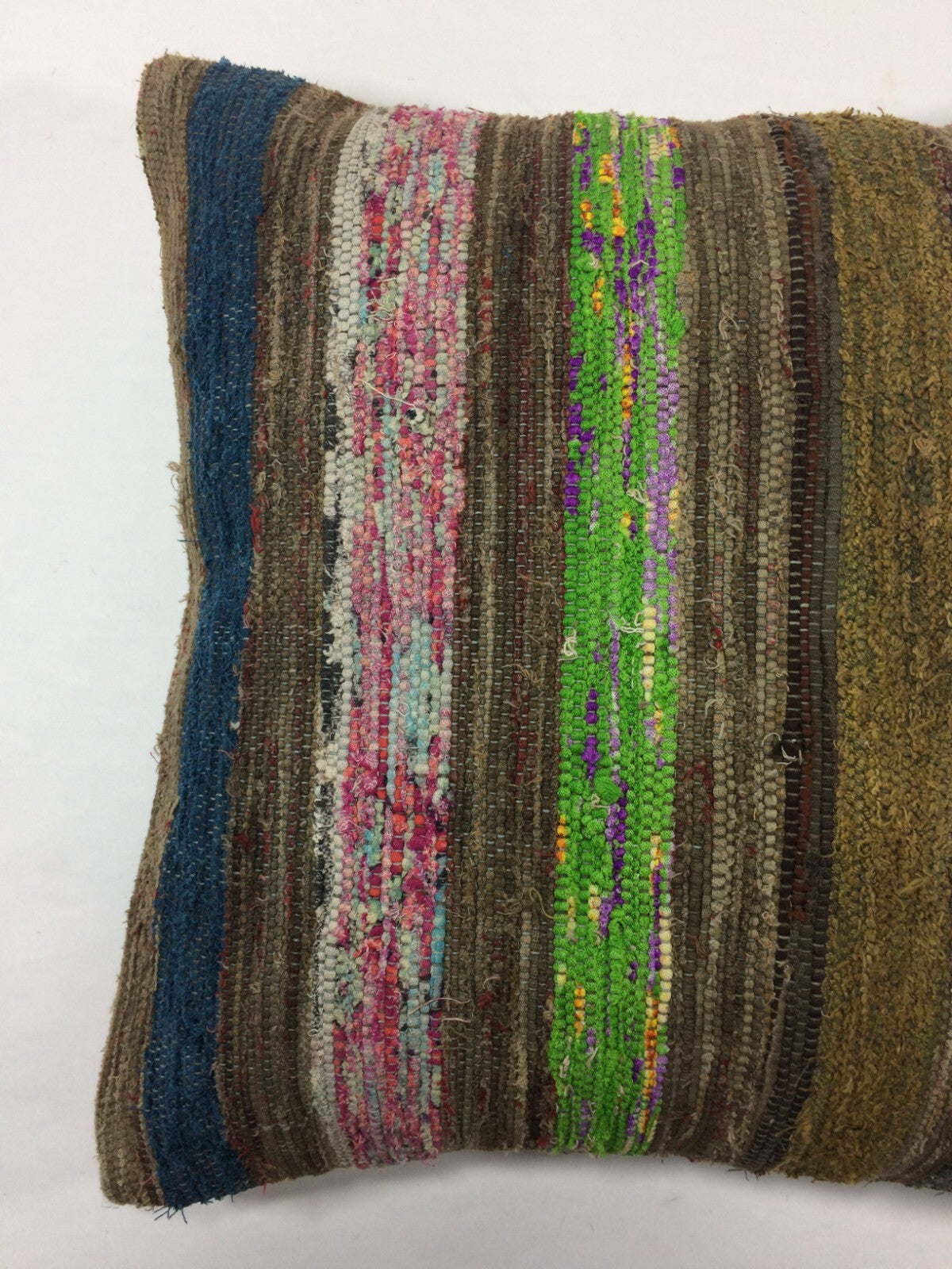 18"x18" Kilim Pillow Cover  Handmade Turkish Vintage Cushion Tribal Lumbar 1265