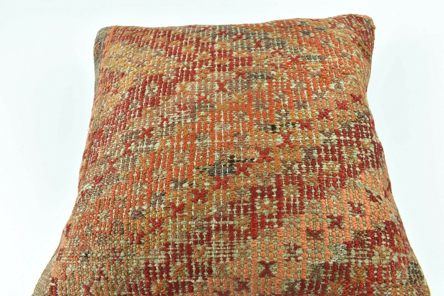 Kilim Pillow Cover 16x16 Oriental Traditional Handmade Bohemian Cushion A1613