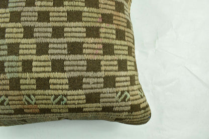 20x20 Kilim Pillow Cover Handmade Vintage Oushak Kilim Cushion Cover A1925