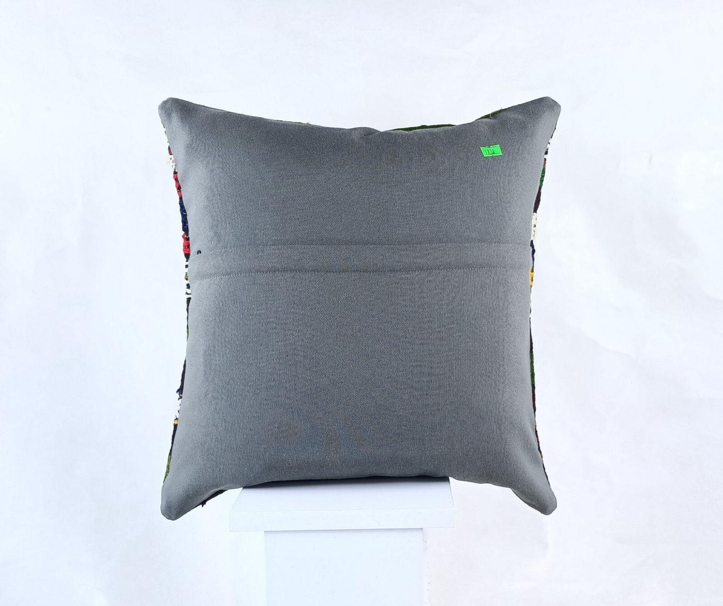 18"x18" Kilim Pillow Cover  Handmade Turkish Vintage Cushion Tribal Lumbar 1838